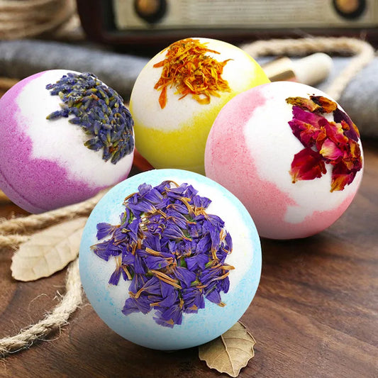 🛁 Bombe de Bain Effervescente – 100g de Détente et de Plaisir