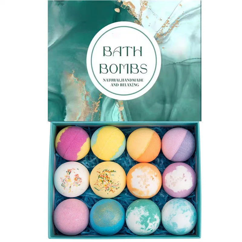 🛁 Bombe de Bain Florale 60g – Hydratante & Relaxante