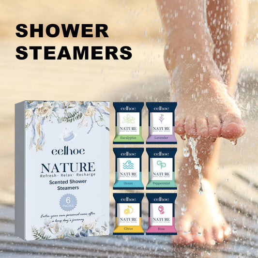 🌬️ Galet de Douche Aromathérapie – Lot de 6 pièces