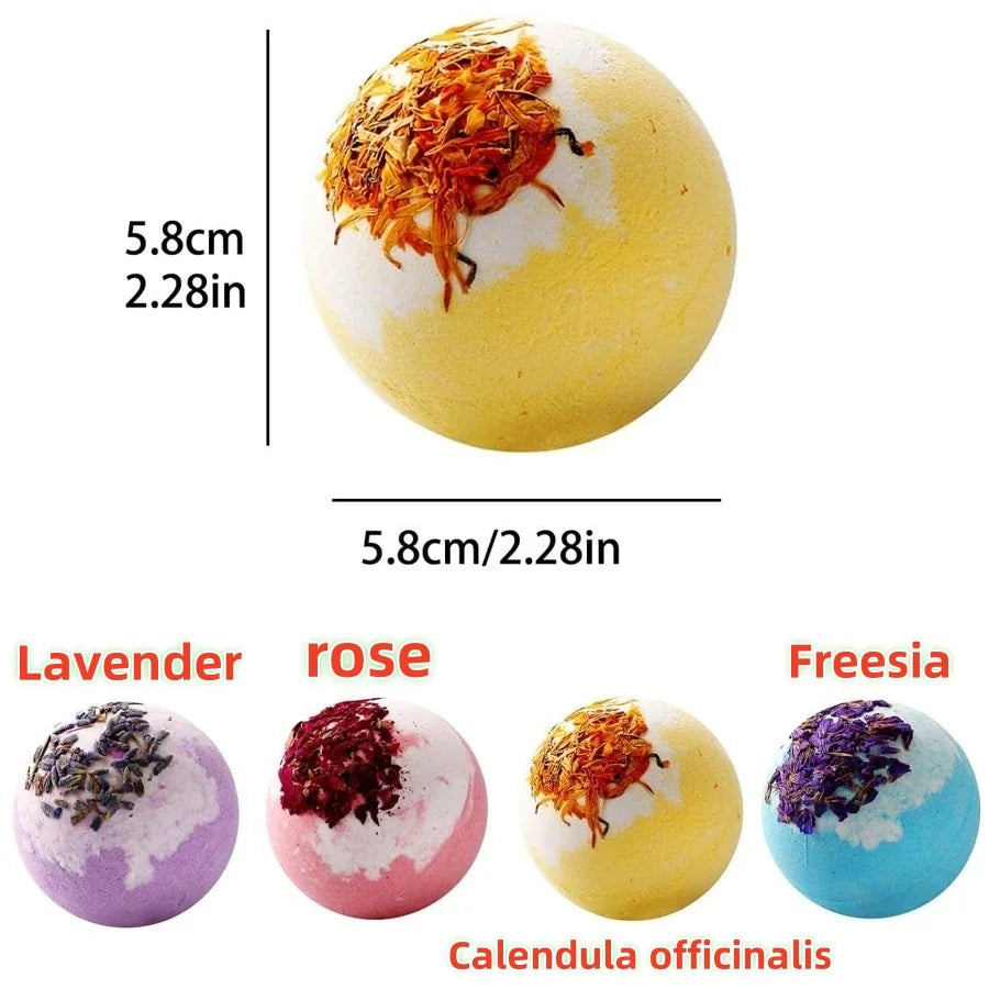 🛁 Bombe de Bain Effervescente – 100g de Détente et de Plaisir