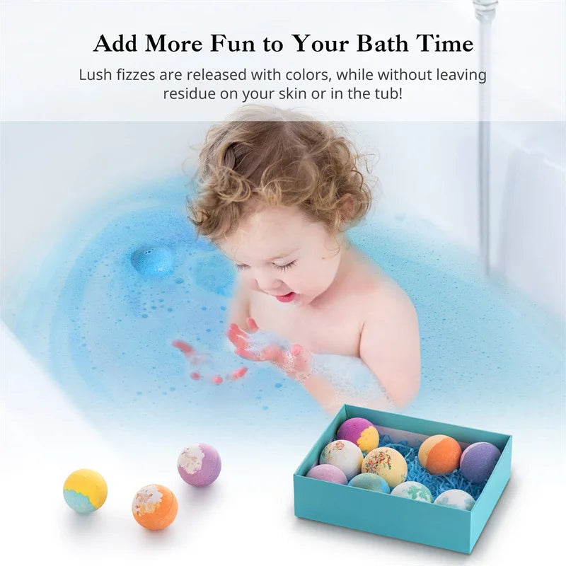 🛁 Bombe de Bain Florale 60g – Hydratante & Relaxante