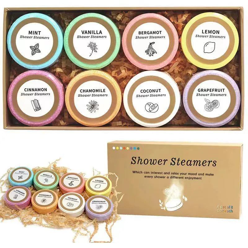 🌸 Coffret Bombes de Bain Naturelles – 10 pièces (30g chacune)