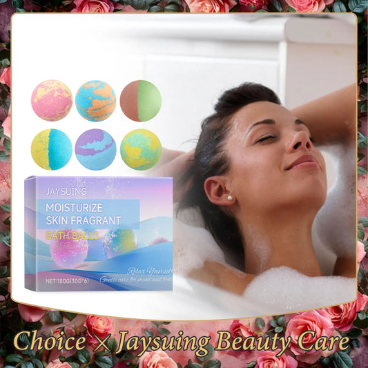 🛁 Coffret Bombes de Bain Spa – 6 pièces (180g)